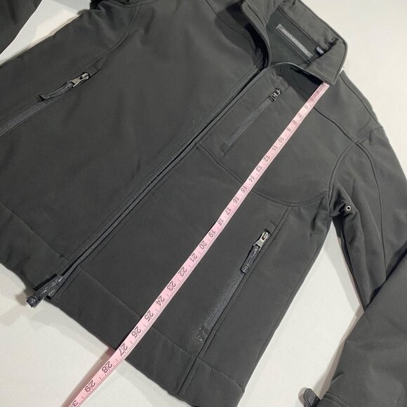 Weatherproof Softshell Jacket Black Full Zip Mens L - Picture 10 of 11